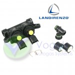 Landi Renzo LPG-Einspritzschiene 2 Zylinder GIRS-12 XS Gelb