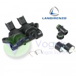Landi Renzo LPG-Einspritzschiene 2 Zylinder GIRS-12 XS Gelb