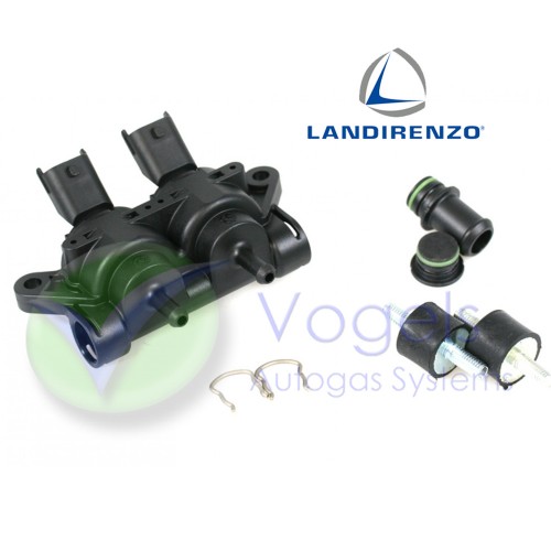 Landi Renzo LPG-Einspritzschiene 2 Zylinder GIRS-12 L Weiß