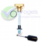 Füllstandsanzeige Höhe 200 mm 52° Für LPG-Ringtank 4-Loch