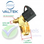 Valtek Elektrisches Entnahmeventil Typ 74 - Hoher Durchfluss für LPG 4-Loch Tank