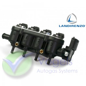 Landi Renzo LPG-Einspritzschiene RGI MED 4 Zyl. mit Drucksensor 3,5 bar