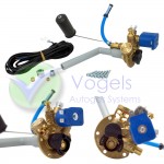 Multiventil Tomasetto AT02 Extra 8mm 30° H270mm für LPG-Radmuldentank 1-Loch Innen.