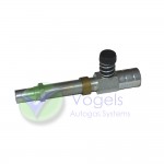 Spud-in Gasmischer M12 Gewinde mit Einstellschraube und Anschluss Ø16mm