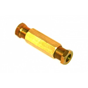 Kupplung 2 x Ø6 mm (M10x1) Klemmverschraubung + Überwurfmutter