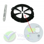 Mopeka-Kleberahmen für den Füllstandsensor Pro Check unter Aluminium-Gasflaschen