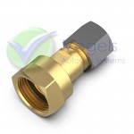 Adapter M20 x 8 mm Klemmverschraubung für M20 Eingangsdruckregler