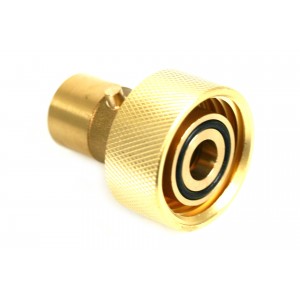 LPG-Befülladapter von ACME-Stecker auf Bajonett W21.8-Buchse