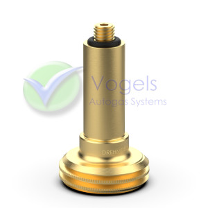 LPG-Fülladapter Typ ACME x M10x1,5 Gewinde - 80 mm lang