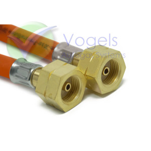 GOK Hochdruck-Gasschlauch 400mm 2 x G.5 SHELL-Kombi Soft (W21,8 x 1/14 lh) Anschlüsse