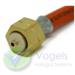 GOK Hochdruck-Gasschlauch 400mm 2 x G.5 SHELL-Kombi Soft (W21,8 x 1/14 lh) Anschlüsse