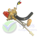 BRC Multiventil 30° H180mm für Chevrolet Spark LPG-Radmuldentank 1-Loch