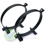 Tankhalterungsset Ø450mm für LPG-Zylindertank - 2 x Halterung