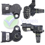 Dell'Orto LRD0 Gasdruck/Temp. Sensor 5,5 bar - Landi Renzo OEM Dacia Renault