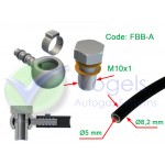 LPG-Gasrohr SF XD-3 Kunststoff Komplettset 6mm x 6m + FNF + FBB