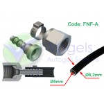 LPG-Gasrohr SF XD-3 Kunststoff Komplettset 6mm x 6m + FNF + FBB