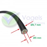 LPG-Flexrohr-Set FARO 6 mm x 6 m. + 2x Kupplung